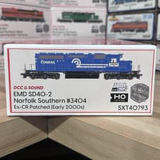 ScaleTrains HO EMD SD40-2 Norfolk Southern  EX- CR Patch #3404 DCC&Sound NEW