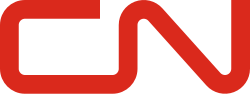 Canadian National Railway (CN) logo